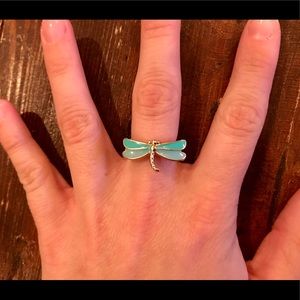 Dainty Dragonfly Ring
